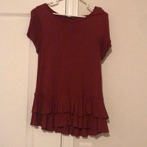 Ruffle T-shirt
